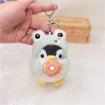 Kawaii Frog Plush Keychain for Backpacks