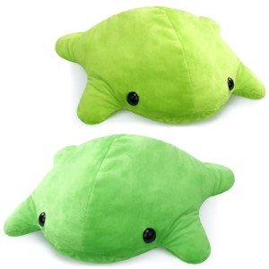 Cute Bean Frog Plush Pillows - Set of 2