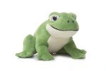 Adorable Lifelike Green Frog Plush Toy 15cm
