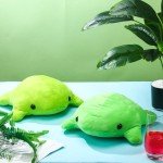 Cute Bean Frog Plush Pillows - Set of 2