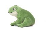 Adorable Lifelike Green Frog Plush Toy 15cm