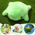 Cute Bean Frog Plush Pillows - Set of 2