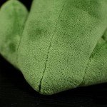 Adorable Realistic Green Frog Plush Toy 6.2”