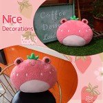 Cute Strawberry Frog Kawaii Plush Pillow Toy