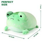 Cute Strawberry Frog Plush Pillow - 14 Inch Kawaii