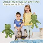 Kawaii Frog Plush Backpack Satchel for Kids & Adults