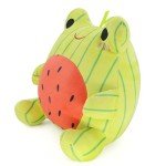 Kawaii Watermelon Frog Plush Toy - 10 Inch