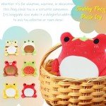 Kawaii Watermelon Frog Plush Toy - 10 Inch