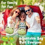 Kawaii Frog Plush Crossbody Bag for Girls