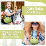 Kawaii Frog Plush Crossbody Bag for Girls