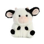 Daisy the Cow Kawaii Round Plush Toy