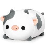 Adorable Cuddle Cow Plush Pillow - Kawaii Softie