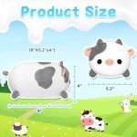 Adorable Cuddle Cow Plush Pillow - Kawaii Softie
