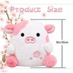 Cute Pink Cow Plush Doll - Kawaii Stuffed Toy