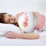 Kawaii Strawberry Cow Mushroom Plush Pillow (8")