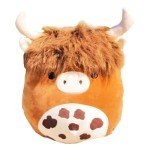 Cute 12'' Kawaii Scottish Cow Plush Toy