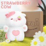 Mewaii Kawaii Strawberry Cow Plush Toy 18