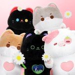 Mewaii Kawaii Strawberry Cow Plush Toy 18
