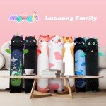 Strawberry Cow Long Plush Kawaii Pillow Toy