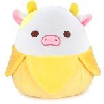 Kawaii Banana Cow Plush Toy - 10.7 Inches