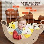 Kawaii Banana Cow Plush Toy - 10.7 Inches