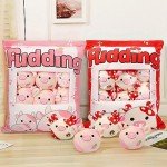 Cute Cow Plush Pillow - Adorable Mini Doll