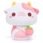 Kawaii Scented Strawberry Cow Plush Toy