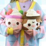 Kawaii Strawberry Mooshake Cow Plush Toy 10