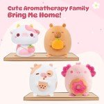 Kawaii Scented Strawberry Cow Plush Toy