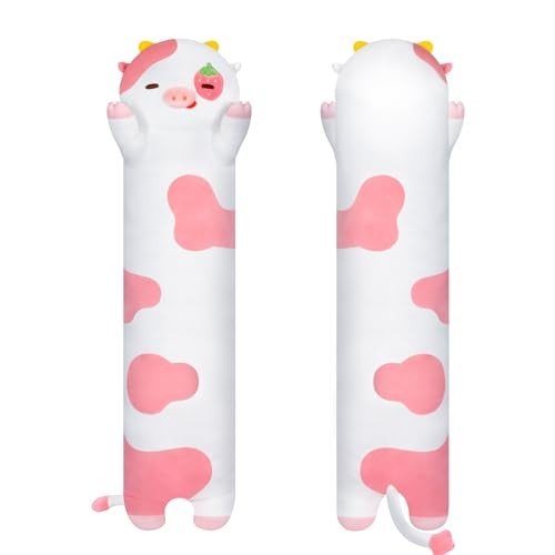 Super Soft Strawberry Cow Kawaii Plush Pillow