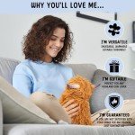 Kawaii Brown Highland Cow Plush Heating Pad