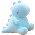 Kawaii Blue Dinosaur Plush Toy for Kids