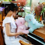 Kawaii Blue Dinosaur Plush Toy for Kids
