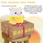 Adorable 11" Kawaii Banana Cow Plush Toy