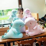 Kawaii Blue Dinosaur Plush Toy for Kids