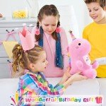 Happy Birthday Pink Dinosaur Kawaii Plush Toy