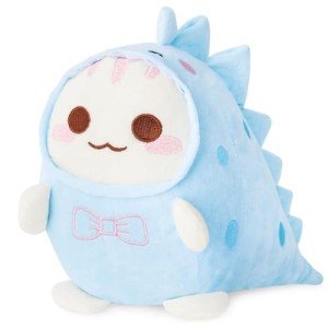 Adorable Kawaii Cat Dinosaur Plush Pillow 8