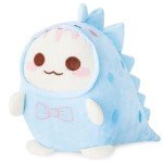 Adorable Kawaii Cat Dinosaur Plush Pillow 8