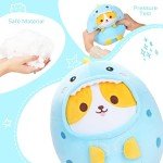 Kawaii Corgi Dinosaur Plushie - 8" Soft Toy