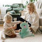 Cute 8in Green Dinosaur Plush Toy Doll