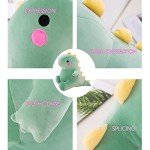 Cute 8in Green Dinosaur Plush Toy Doll