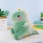 Cute 8in Green Dinosaur Plush Toy Doll