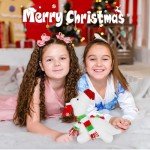 Kawaii Dinosaur Plush Toy for Christmas Cheer