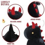 Kawaii Dinosaur Plush Toy - Soft Halloween Stuffed Animal