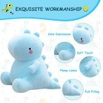 Adorable Blue Dino Plush Toy – 11.8 Inches