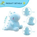 Adorable Blue Dino Plush Toy – 11.8 Inches