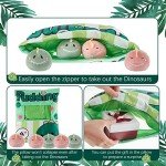Fluffy Kawaii Dinosaur Plush Pillow Toy