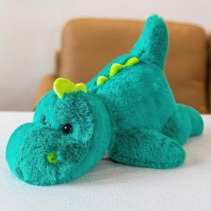 Cute Green Dinosaur Kawaii Plush Pillow Toy