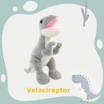 Kawaii Dinosaur Plush Set: 8 Adorable Friends