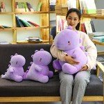 Adorable Purple Dinosaur Plush Toy for Kids
